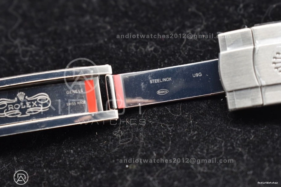 938 Dial Best VR 41mm Red Perpetual Unisex 124300 Oyster Clean 904L Edition Steel 1:1 1122